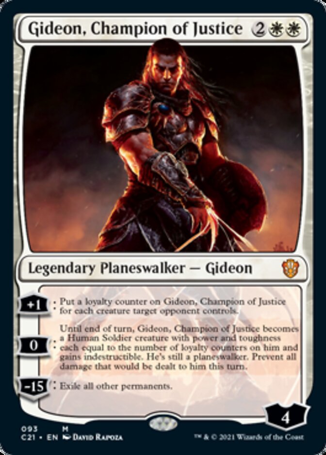 Gideon, Champion of Justice [Commander 2021] 