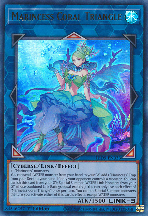 Marincess Coral Triangle [LED9-EN033] Ultra Rare 