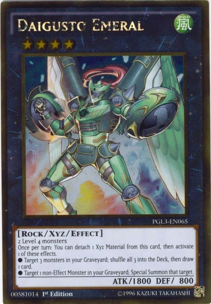 Daigusto Emeral [PGL3-EN065] Gold Rare 