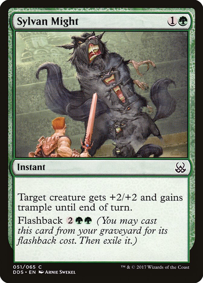 Sylvan Might [Duel Decks: Mind vs. Might] 
