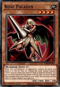 Rose Paladin [LDS2-EN106] Common 