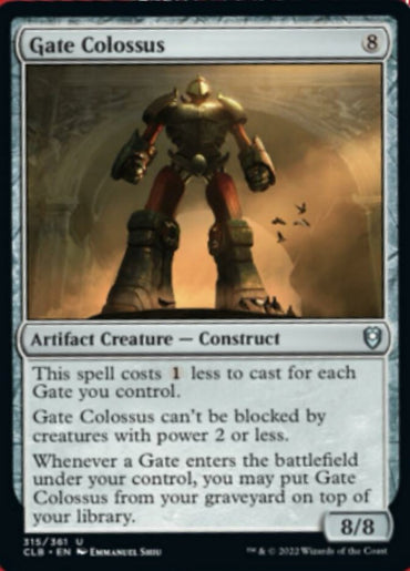 Gate Colossus [Commander Legends: Battle for Baldur's Gate] 