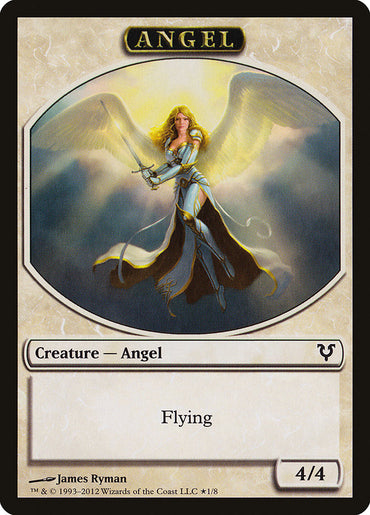 Angel // Demon Double-Sided Token [Open the Helvault] 