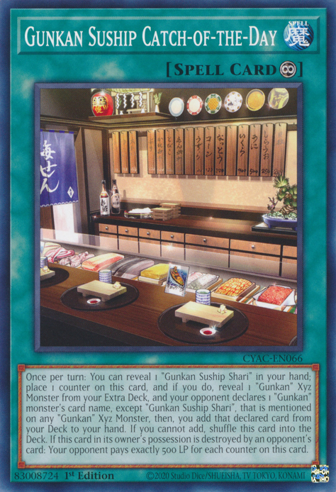 Gunkan Suship Catch-of-the-Day [CYAC-EN066] Common 