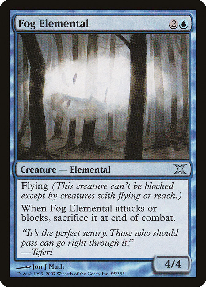 Fog Elemental [Tenth Edition] 