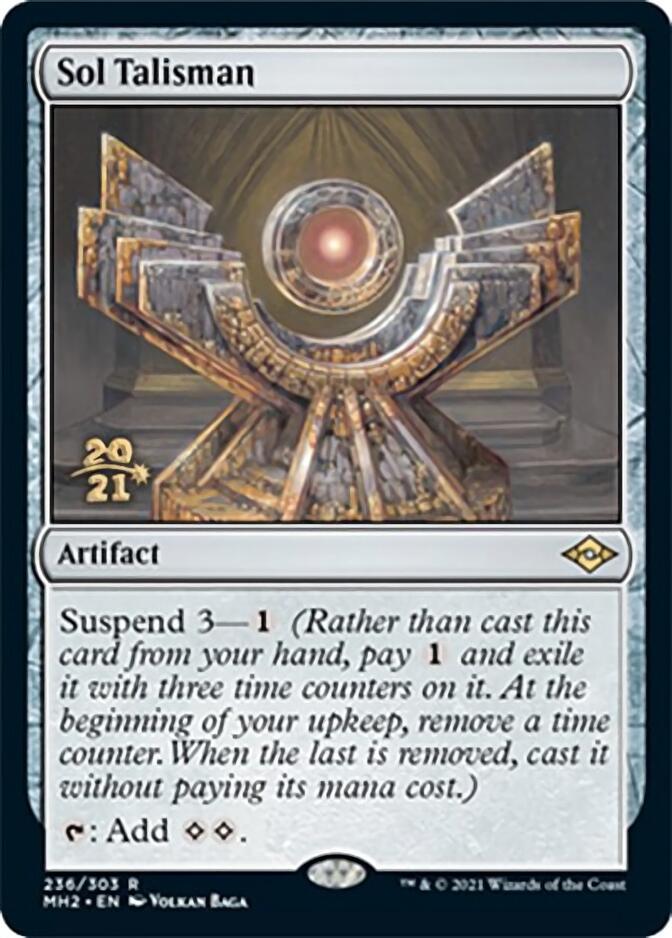 Sol Talisman [Modern Horizons 2 Prerelease Promos] 