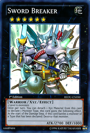 Sword Breaker [REDU-EN050] Super Rare 