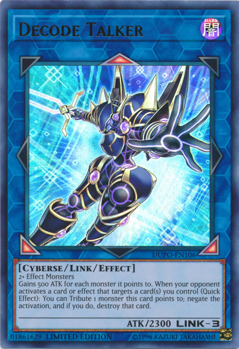 Decode Talker [DUPO-EN106] Ultra Rare 