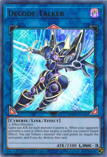 Decode Talker [DUPO-EN106] Ultra Rare 