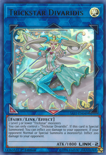 Trickstar Divaridis [SAST-EN049] Ultra Rare 