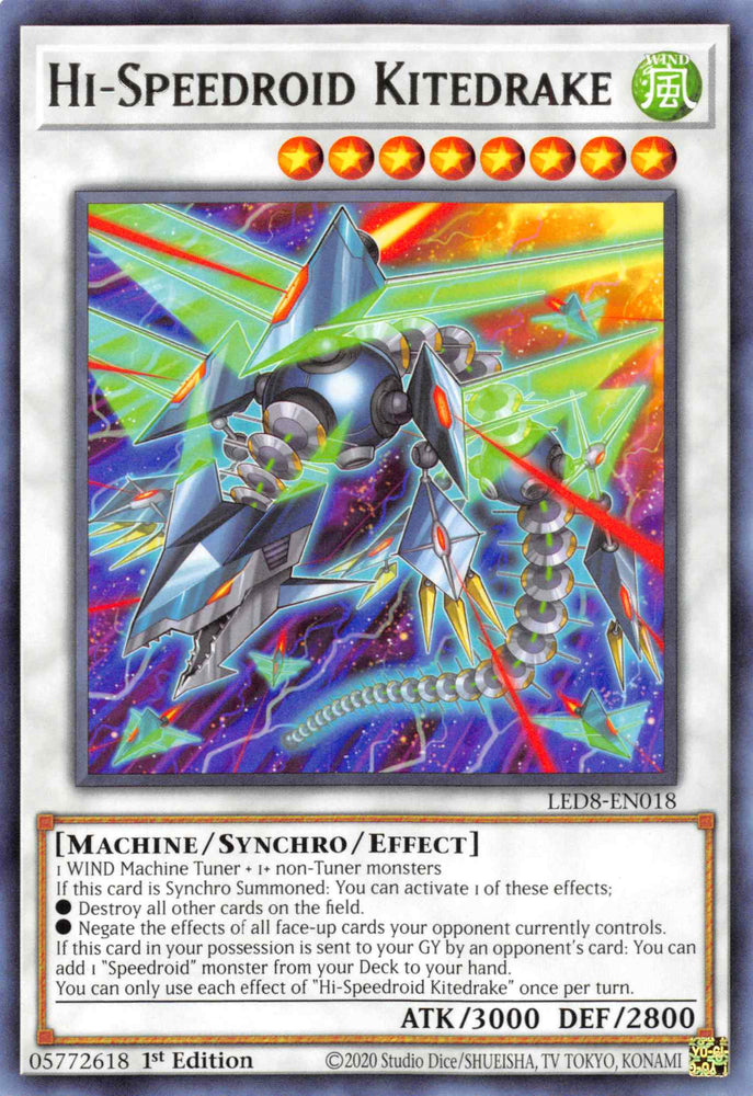 Hi-Speedroid Kitedrake [LED8-EN018] Rare 
