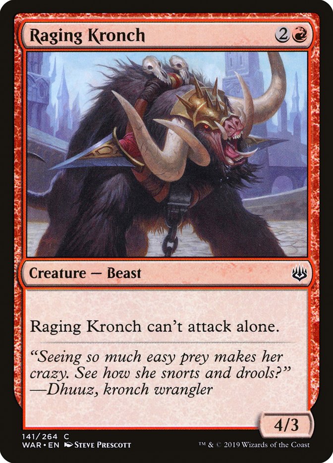 Raging Kronch [War of the Spark] 