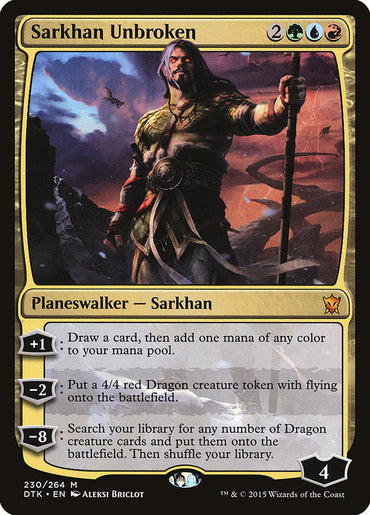 Sarkhan Unbroken [Dragons of Tarkir] 