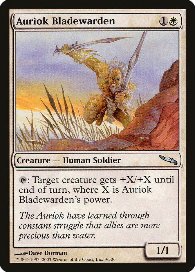 Auriok Bladewarden [Mirrodin] 