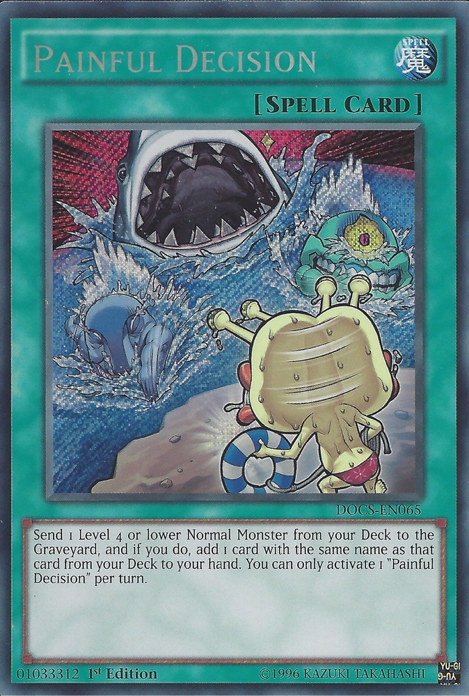 Painful Decision [DOCS-EN065] Secret Rare 