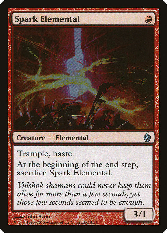 Spark Elemental [Premium Deck Series: Fire and Lightning] 