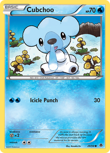 Cubchoo (29/98) [Black & White: Emerging Powers]