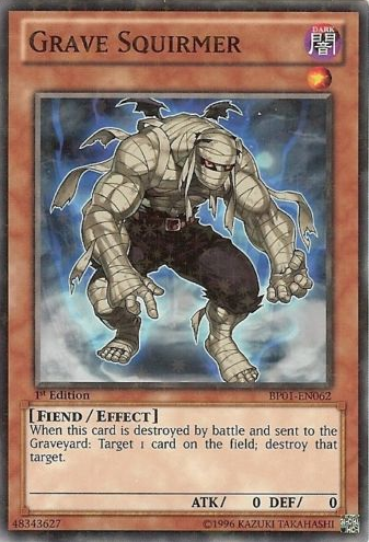 Grave Squirmer [BP01-EN062] Starfoil Rare 