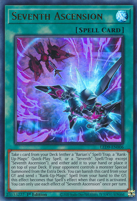 Seventh Ascension [LED9-EN006] Ultra Rare 
