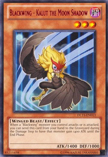 Blackwing - Kalut the Moon Shadow (Red) [DL11-EN013] Rare 
