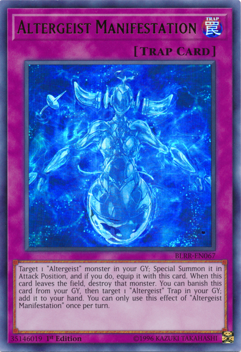 Altergeist Manifestation [BLRR-EN067] Ultra Rare 