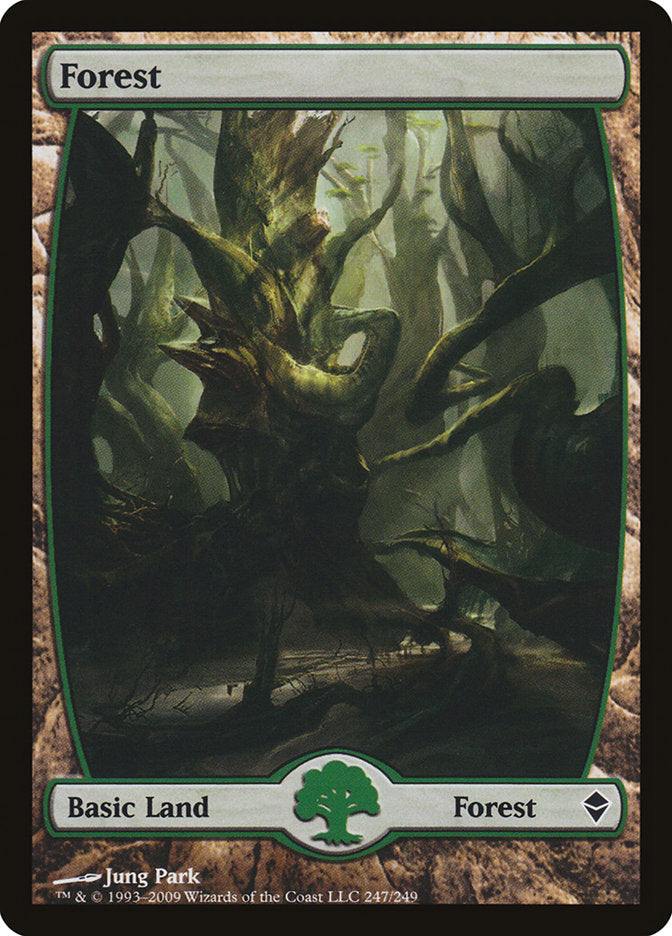 Forest (247) [Zendikar] 