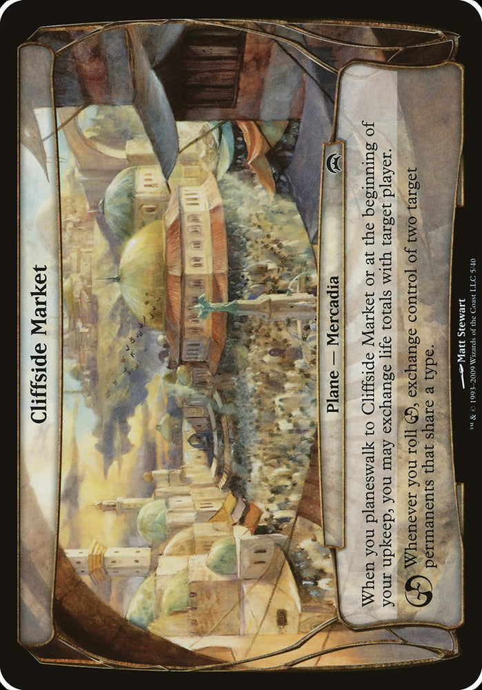 Cliffside Market (Plans) [Planechase Plans] 
