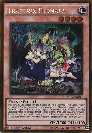 Traptrix Dionaea [PGL2-EN041] Gold Rare 