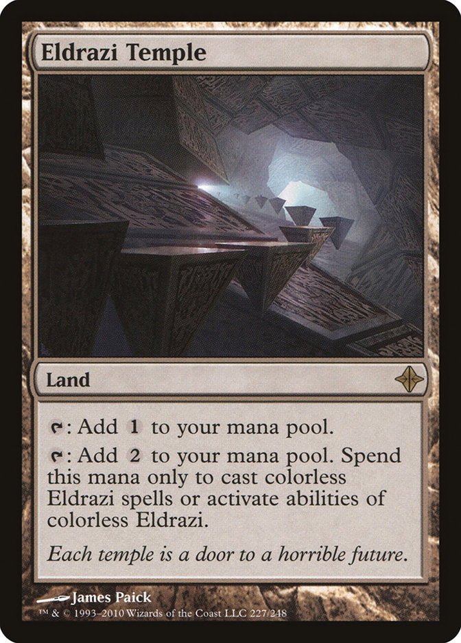 Eldrazi Temple [Rise of the Eldrazi] 