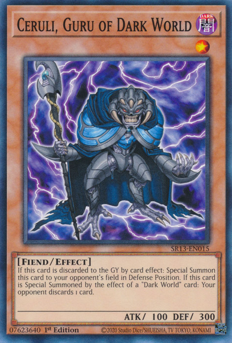 Ceruli, Guru of Dark World [SR13-EN015] Common 