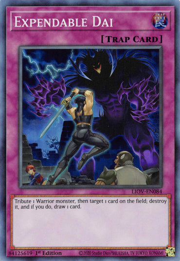 Expendable Dai [LIOV-EN084] Super Rare 