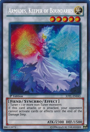 Armades, Keeper of Boundaries [JOTL-EN045] Secret Rare 