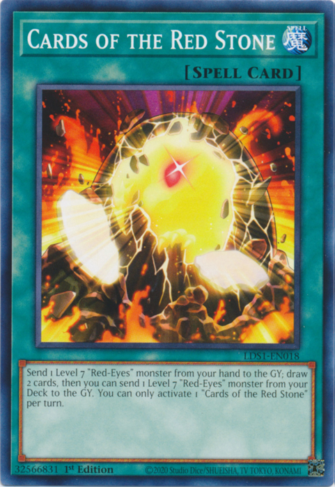 Cards of the Red Stone [LDS1-EN018] Common 