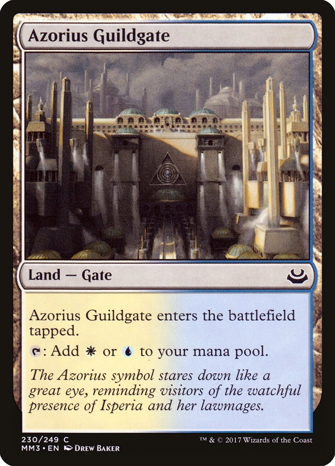 Azorius Guildgate [Modern Masters 2017] 