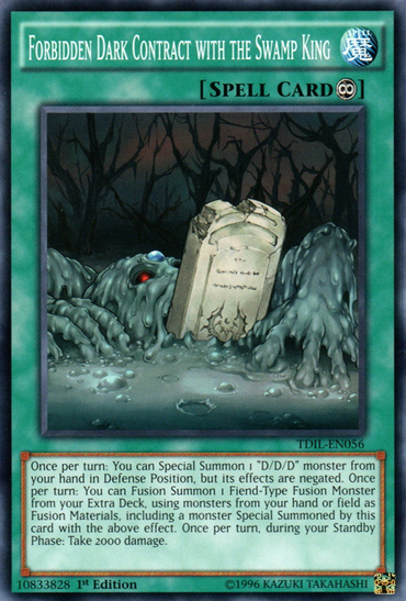 Forbidden Dark Contract with the Swamp King [TDIL-EN056] Common 