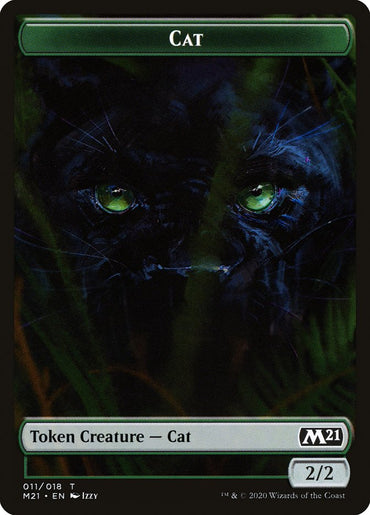 Cat Token (011/018) [Core Set 2021 Tokens] 