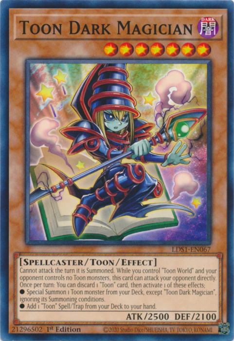 Toon Dark Magician [LDS1-EN067] Common 