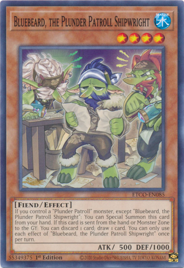 Bluebeard, the Plunder Patroll Shipwright [ETCO-EN085] Common 