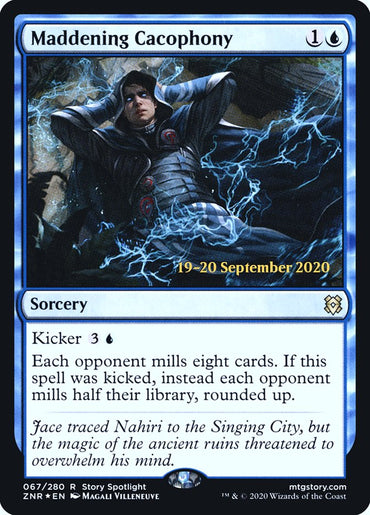 Maddening Cacophony [Zendikar Rising Prerelease Promos] 