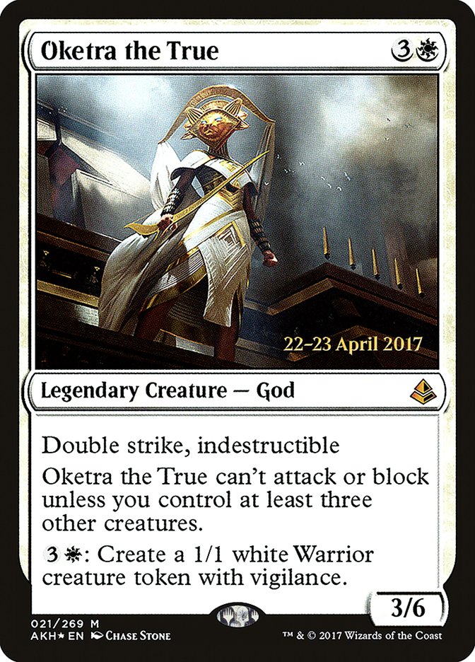 Oketra the True [Amonkhet Prerelease Promos] 