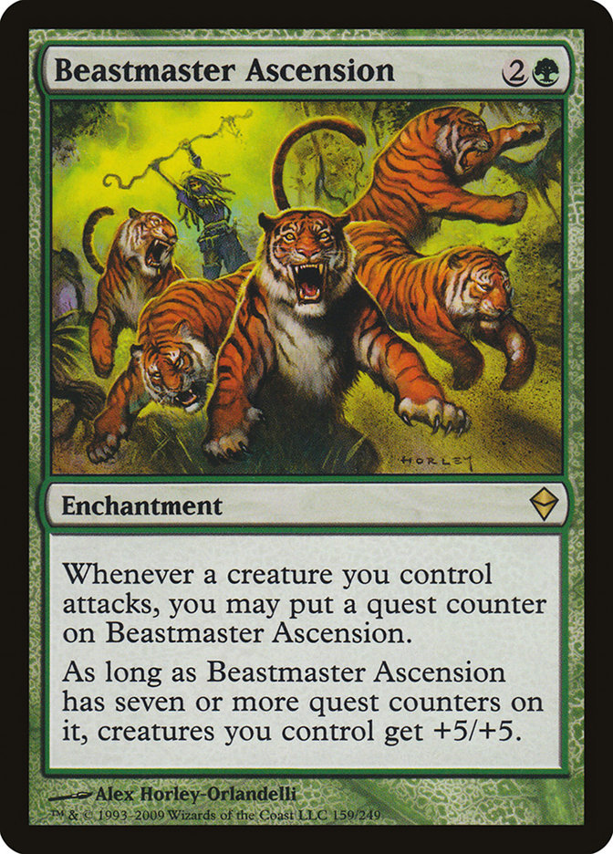 Beastmaster Ascension [Zendikar] 