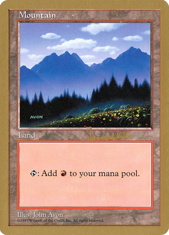 Mountain (jk445) (Janosch Kuhn) [World Championship Decks 1997] 