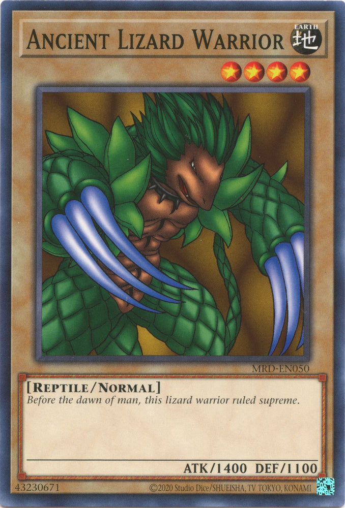 Ancient Lizard Warrior (25th Anniversary) [MRD-EN050] Common 