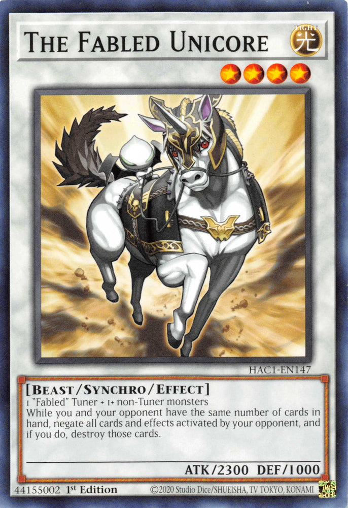 The Fabled Unicore [HAC1-EN147] Common 