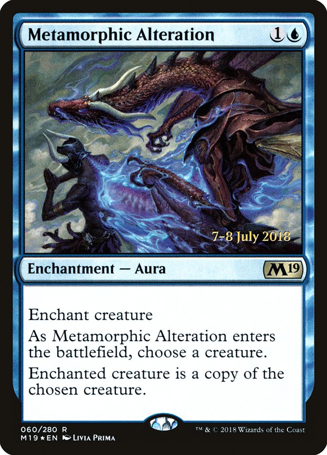 Metamorphic Alteration [Core Set 2019 Prerelease Promos] 