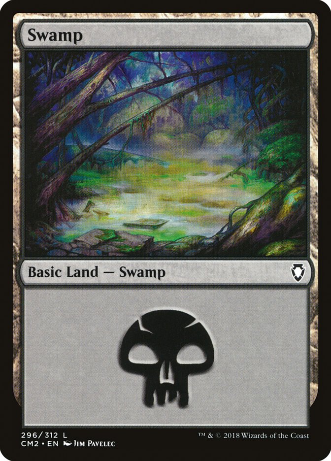 Swamp (296) [Commander Anthology Volume II] 