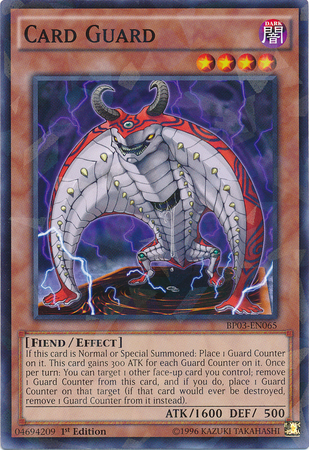 Card Guard [BP03-EN065] Shatterfoil Rare 