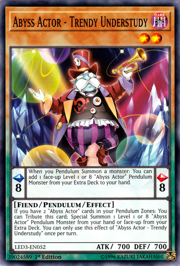 Abyss Actor - Trendy Understudy [LED3-EN052] Common 