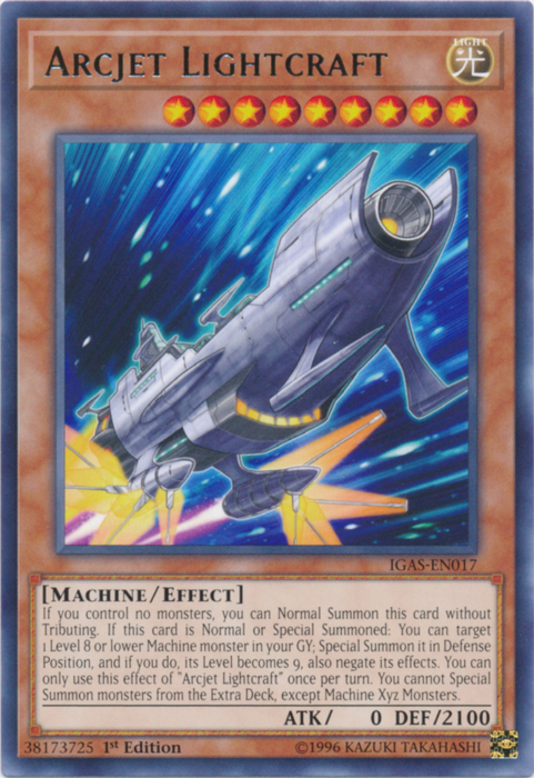 Arcjet Lightcraft [IGAS-EN017] Rare 