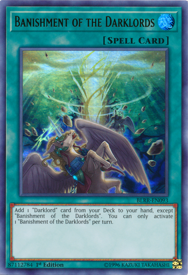 Banishment of the Darklords [BLRR-EN093] Ultra Rare 